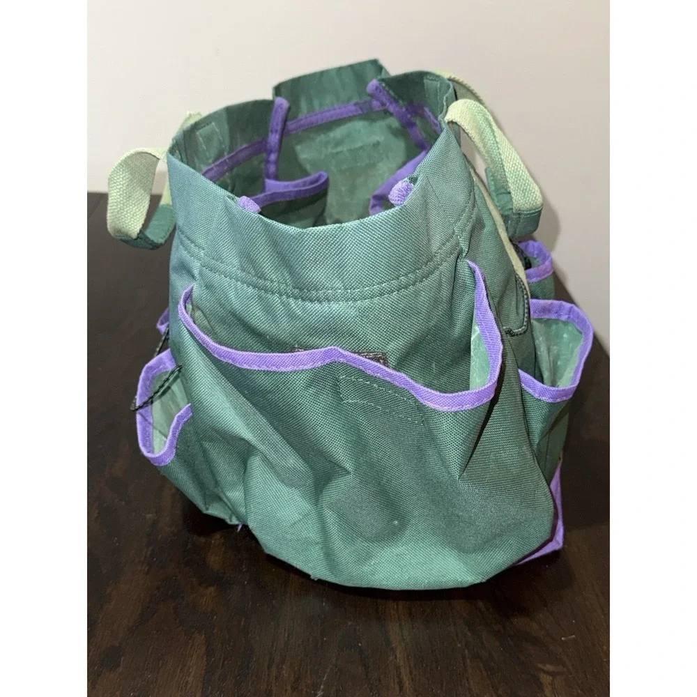 CUTCO Gardening Tote Bag Garden Tool Bag Storage Heavy Canvas Organizer 12